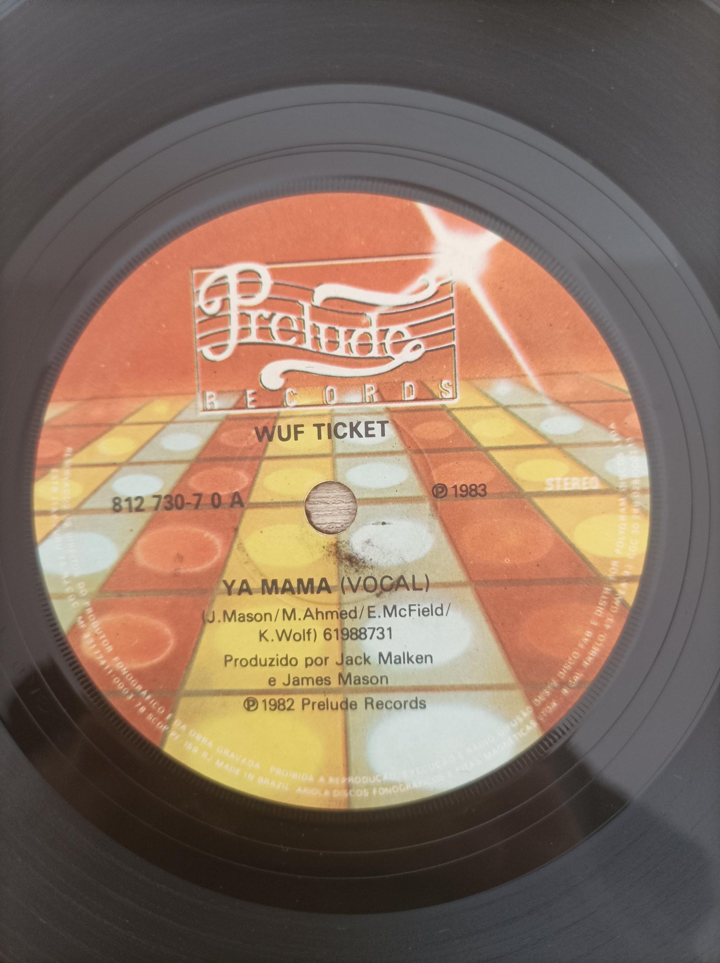 Compacto Vinil Wuf Ticket Ya Mama