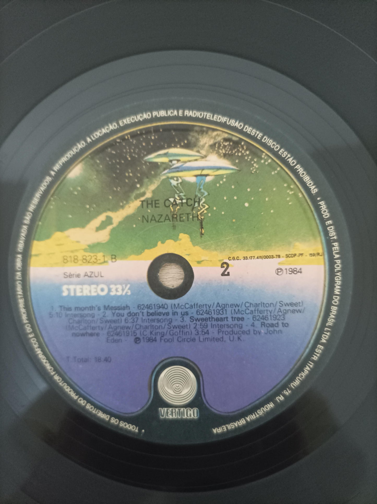 Lp Vinil Nazareth The Catch