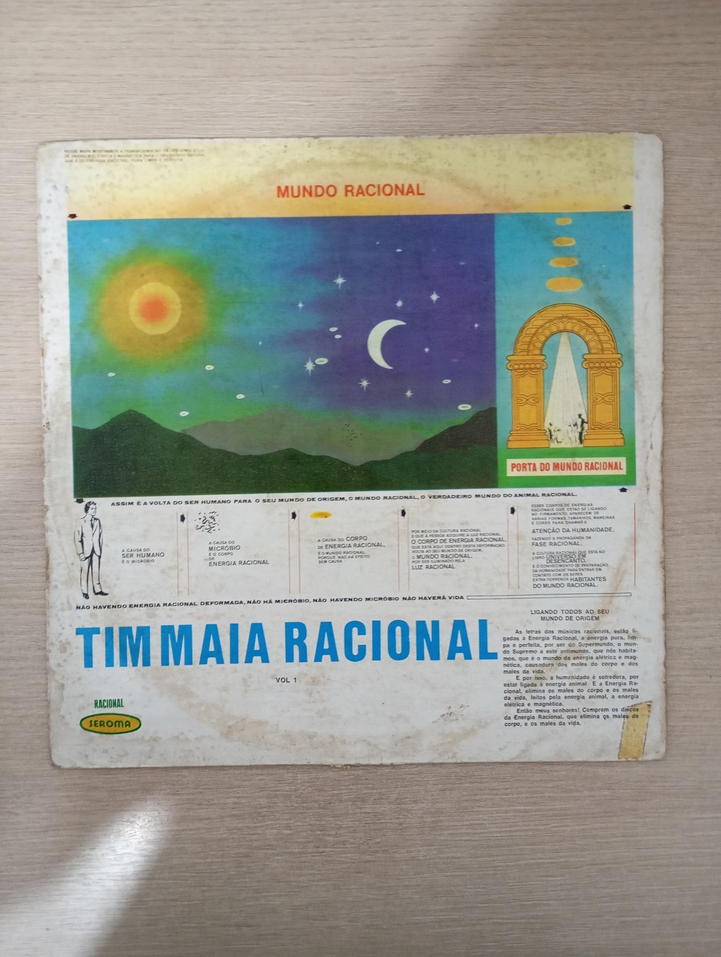 Lp Vinil Tim Maia Racional Vol. 1 Original 1974