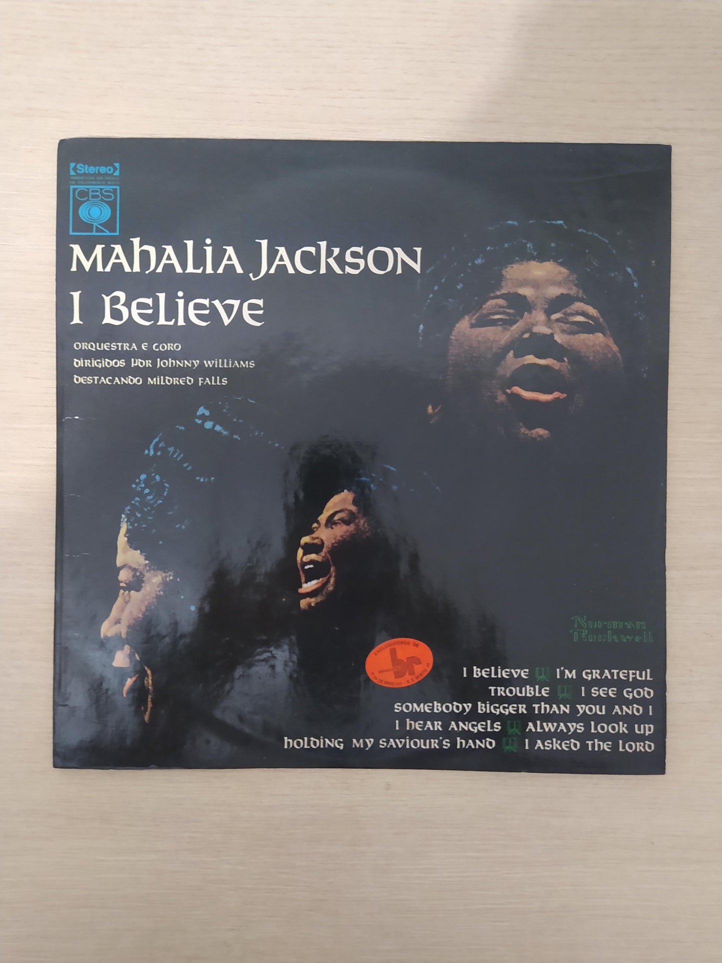 Lp Vinil Mahalia Jackson I Believe