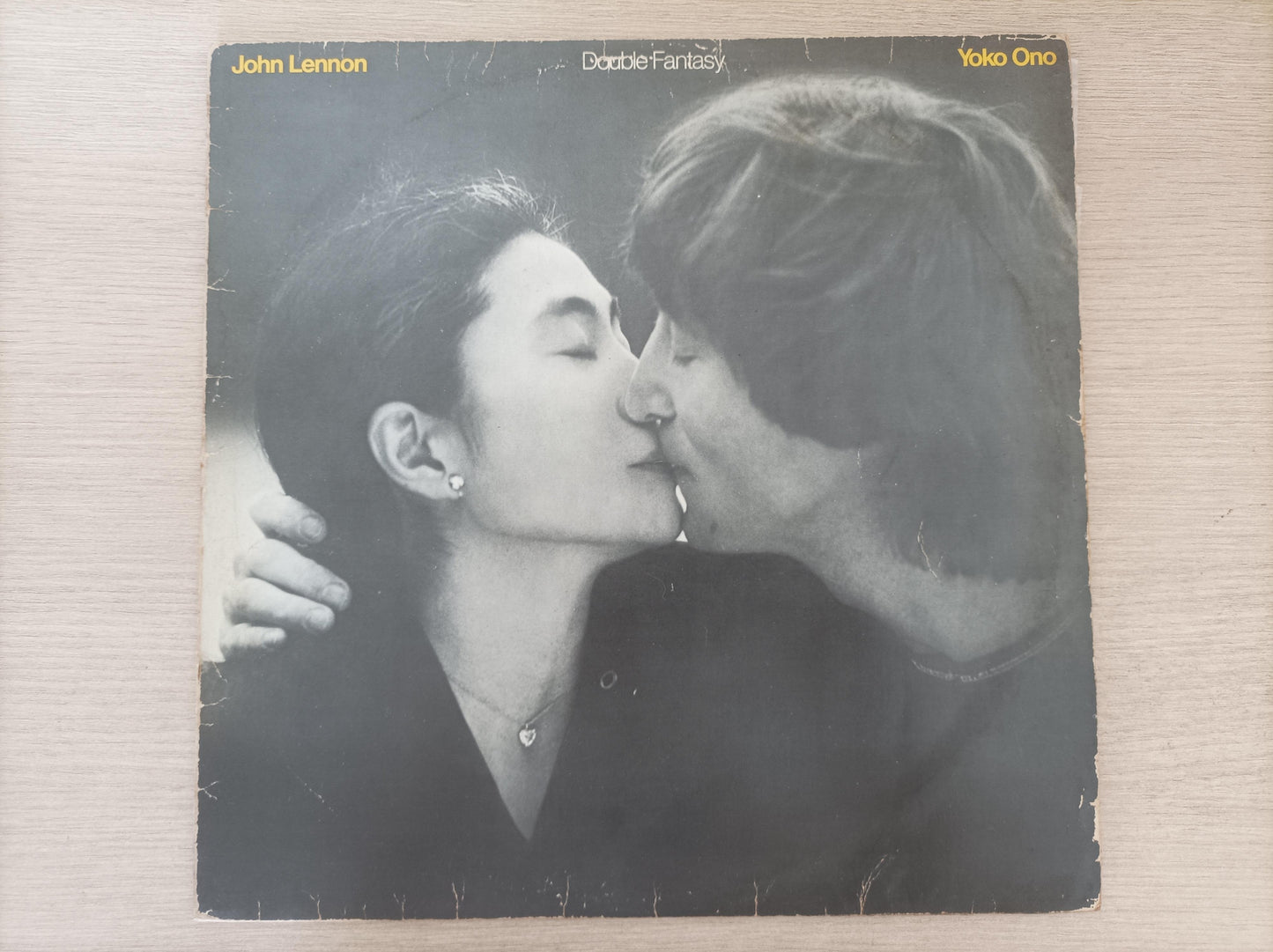 Disco Vinil Double Fantasy John Lennon & Yoko Ono Encarte A