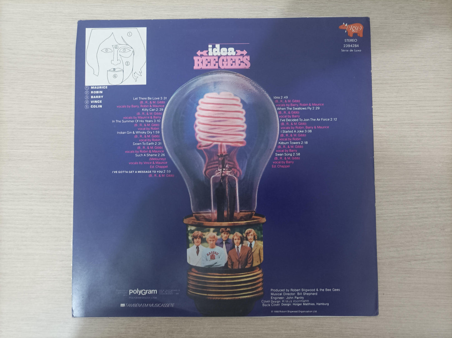 Lp Vinil Bee Gees Idea