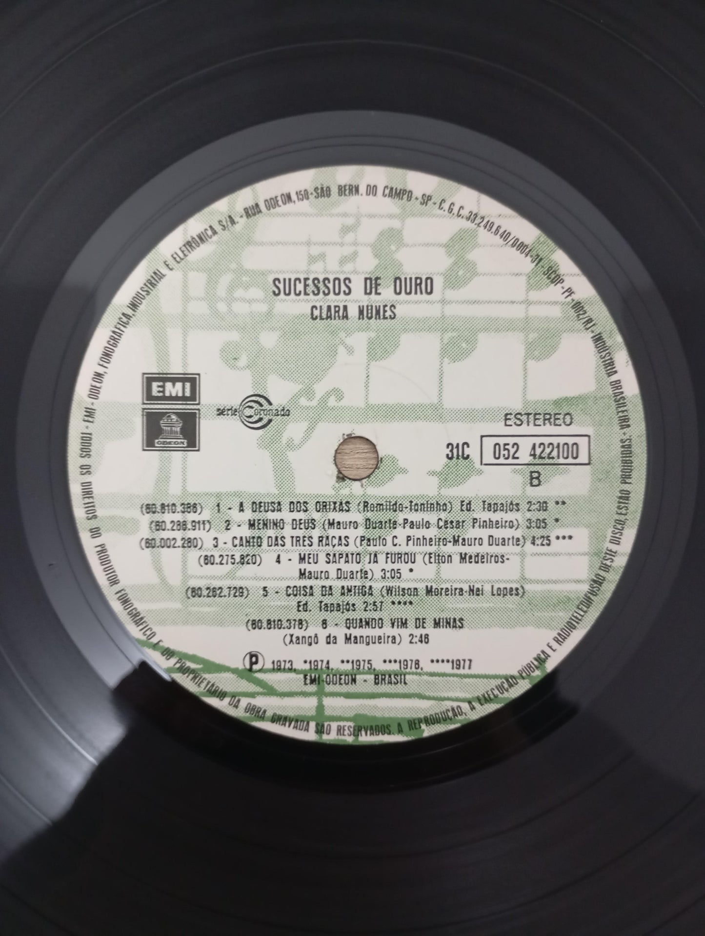 Lp Vinil Clara Nunes Sucessos De Ouro