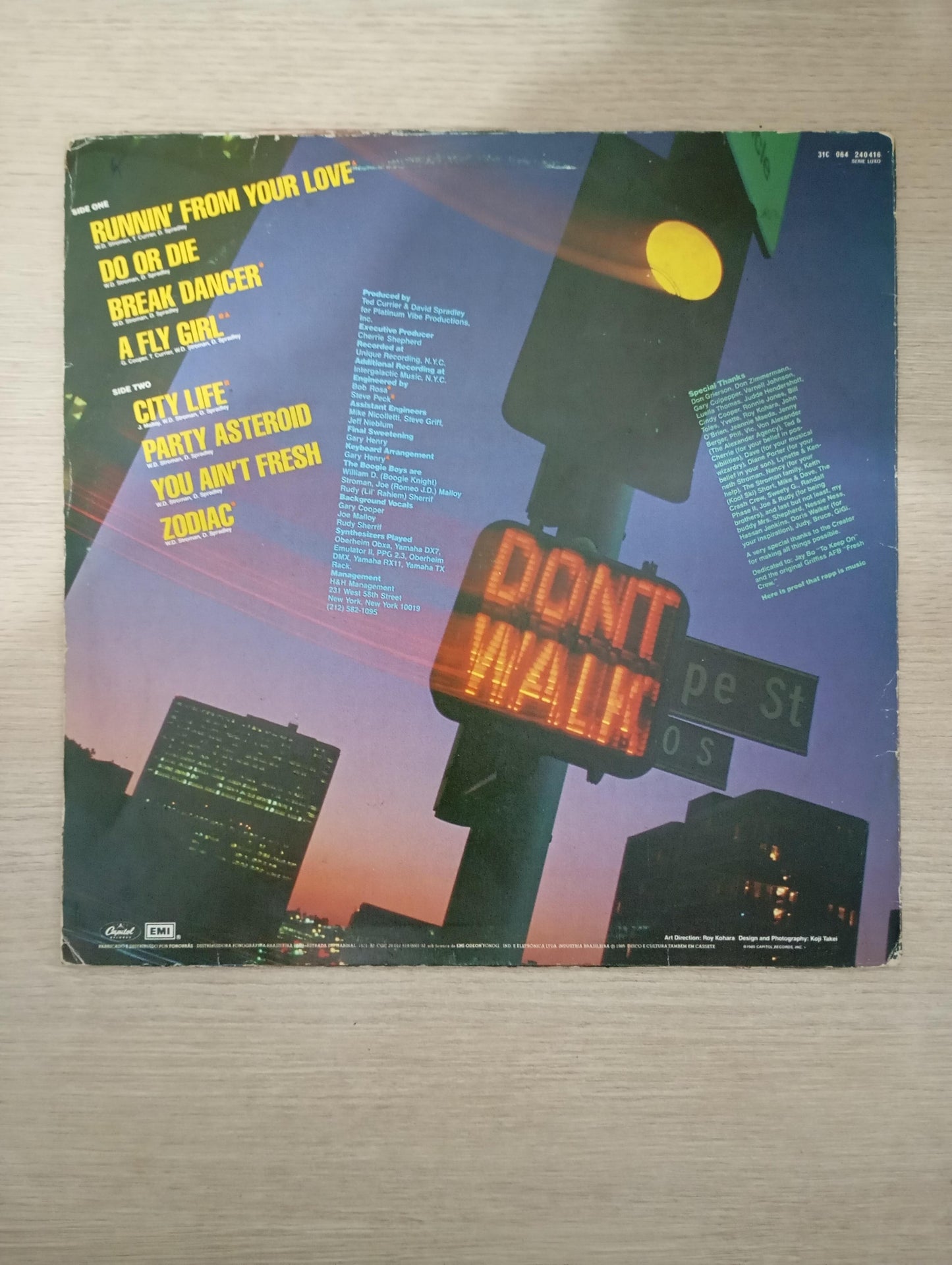 Lp Vinil Boogie Boys City Life