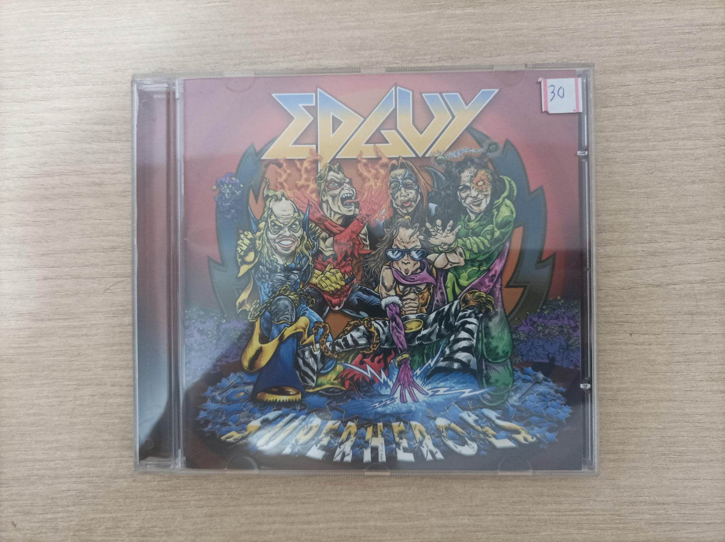 CD Edguy Superheroes
