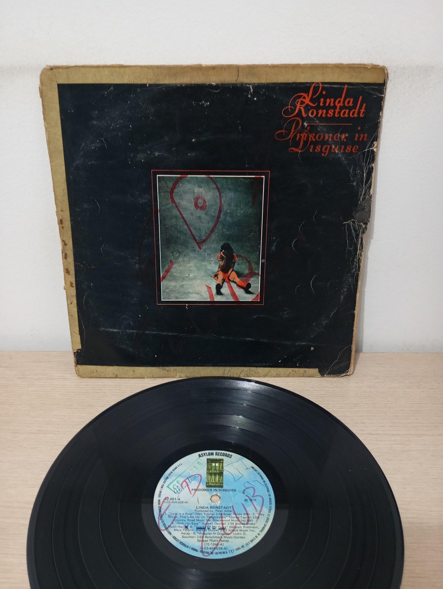 Lp Vinil Linda Ronstadt Prisoner In Disguise Capa Dupla