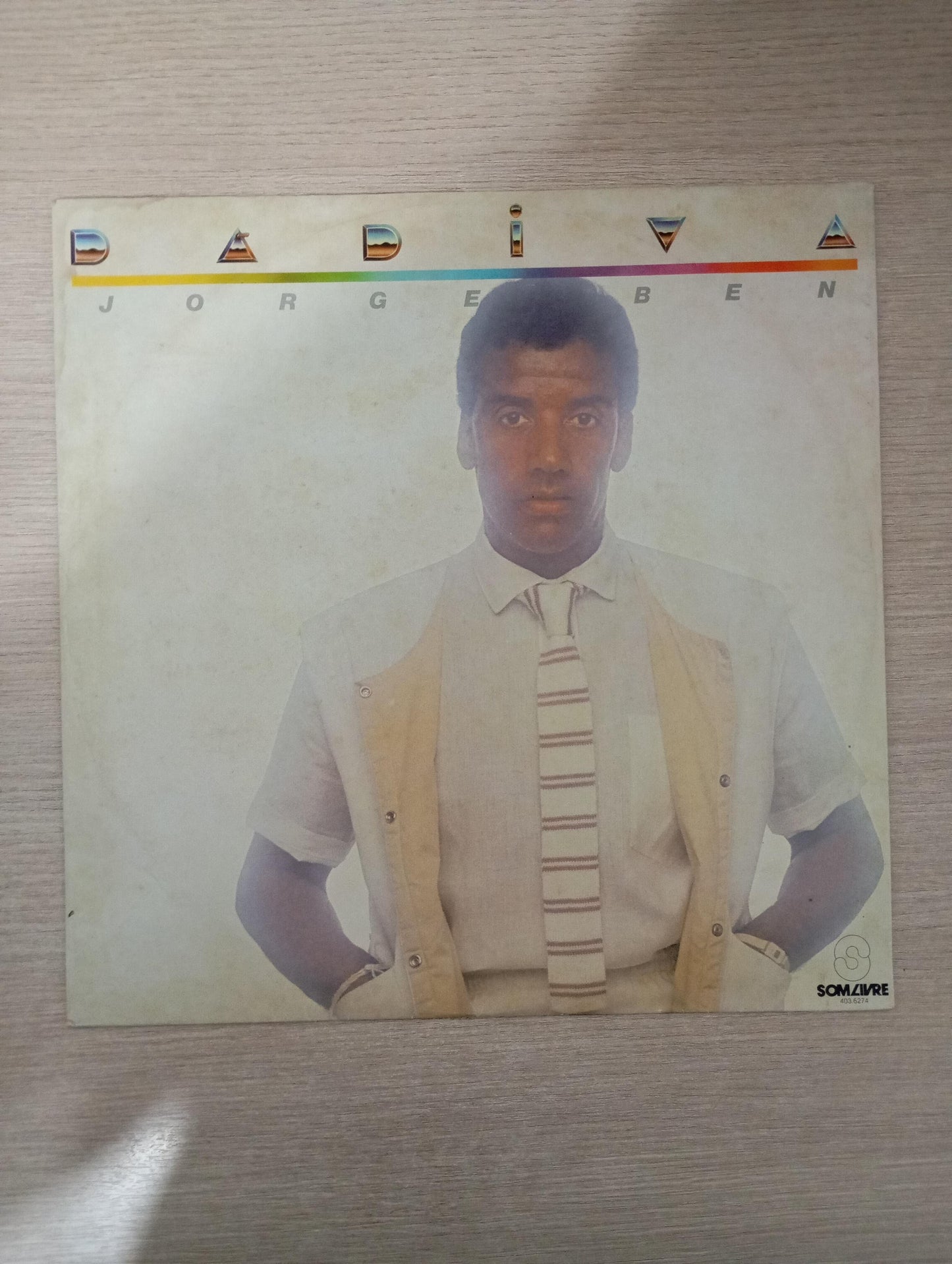 Disco Vinil Dádiva Jorge Ben Com Encarte A