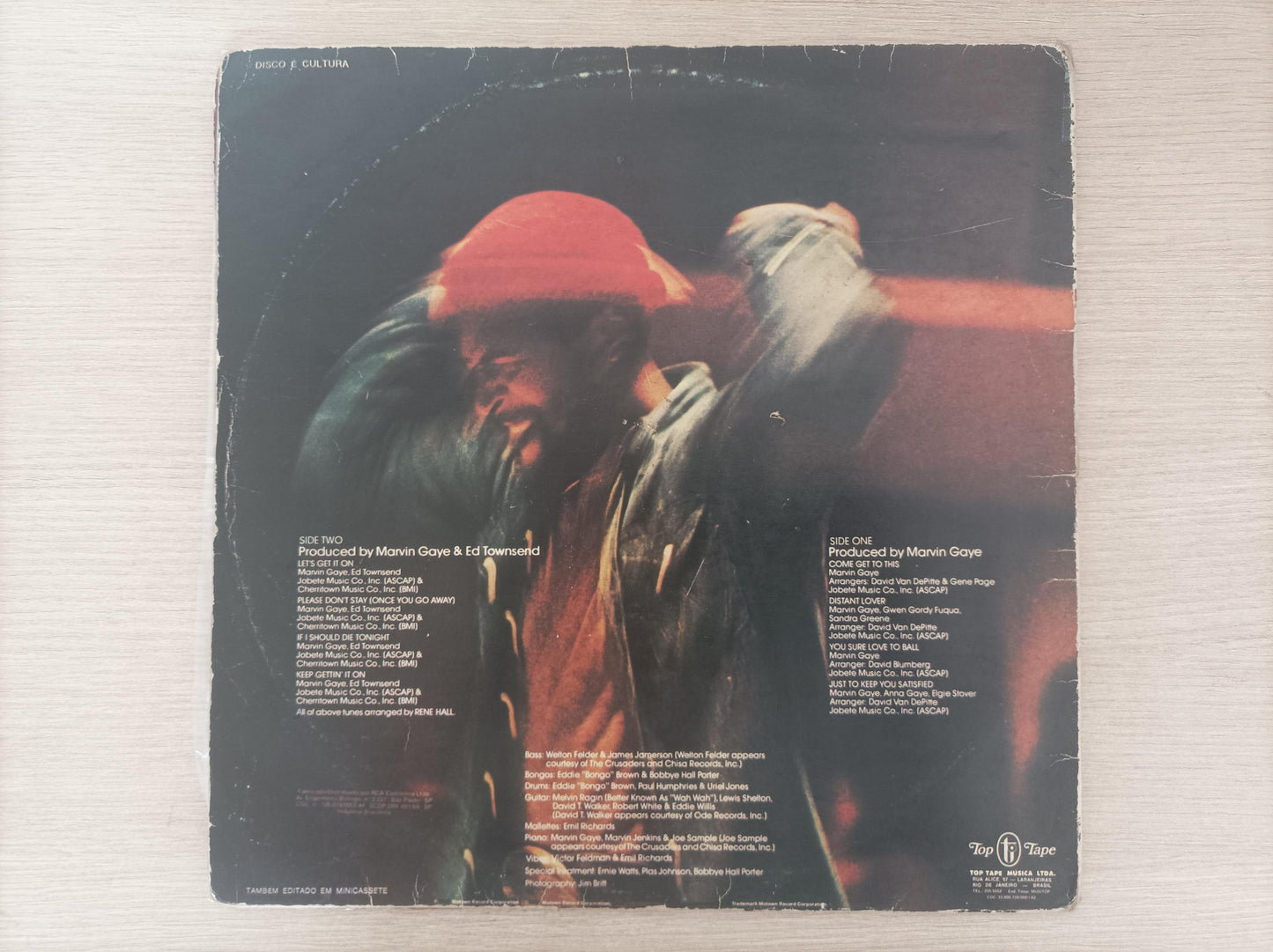 Lp Vinil Marvin Gaye Let's Get It On Capa Dupla