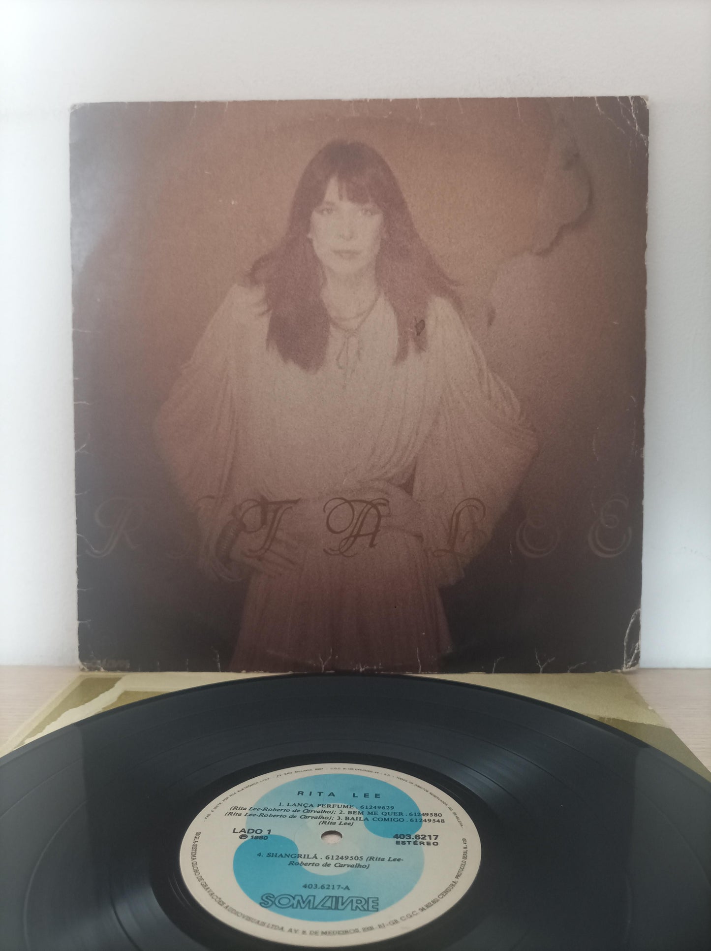 Lp Vinil Rita Lee 1980 Com Encarte