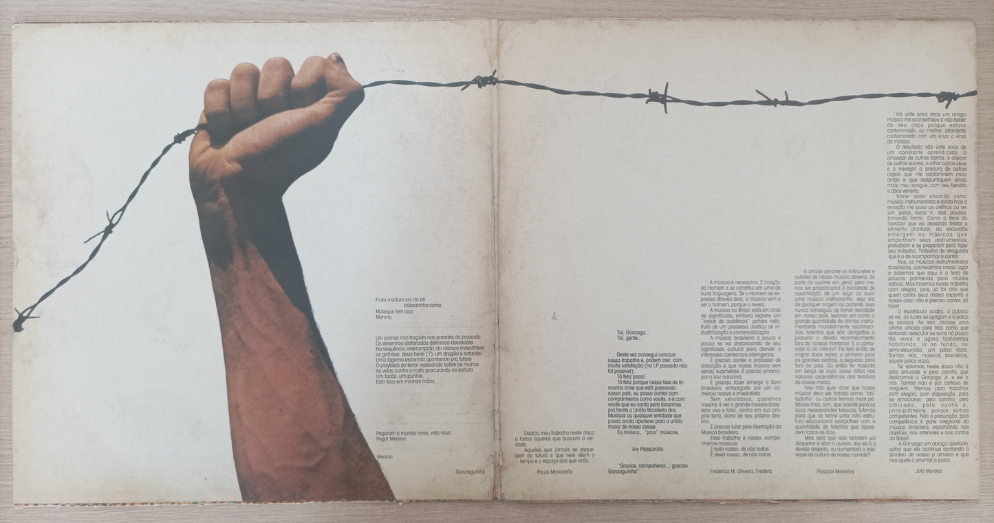 Lp Vinil Gonzaguinha De Volta Ao Começo