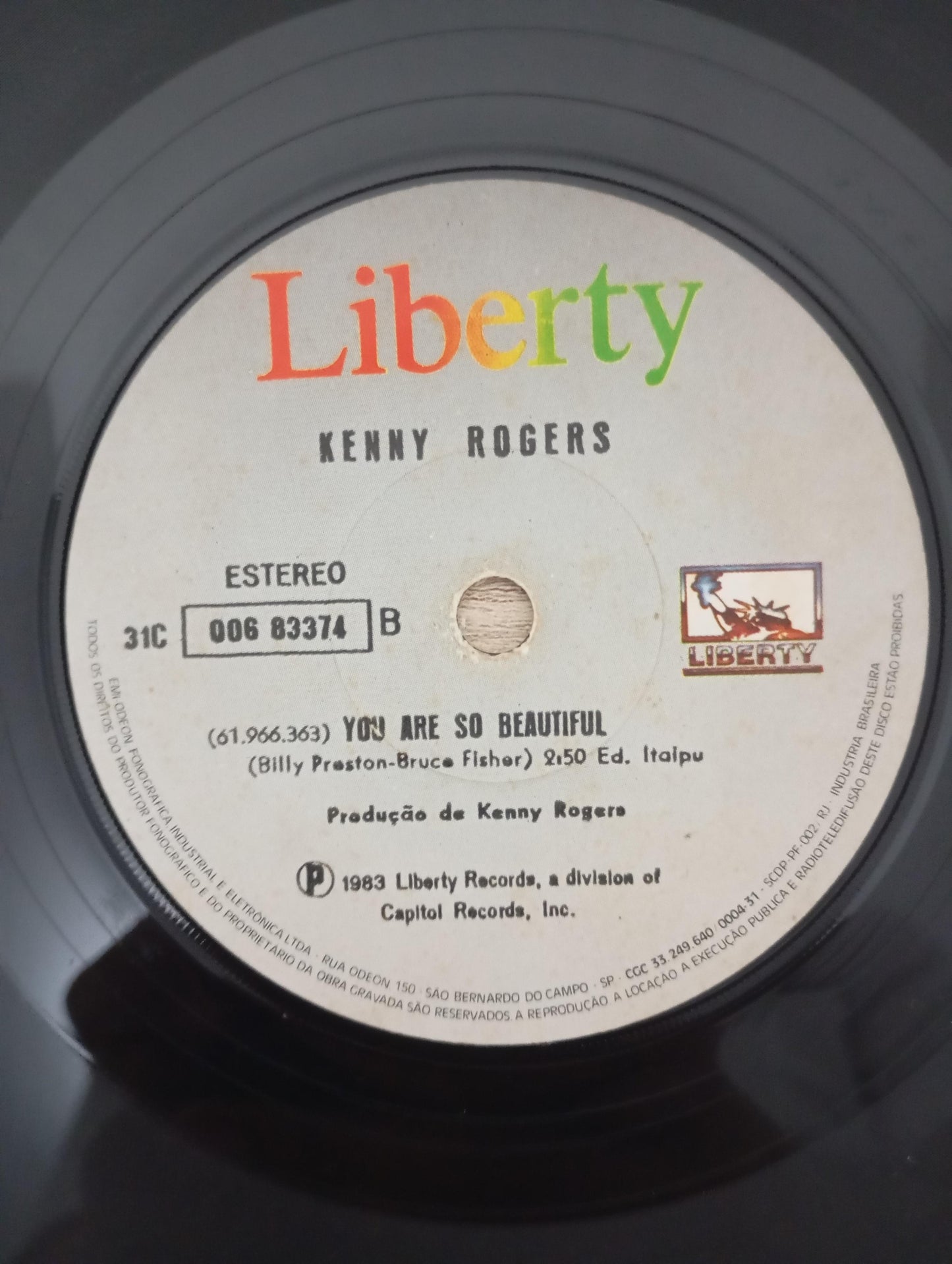 Vinil Compacto Kenny Rogers & Sheena Easton Weve Got Tonight