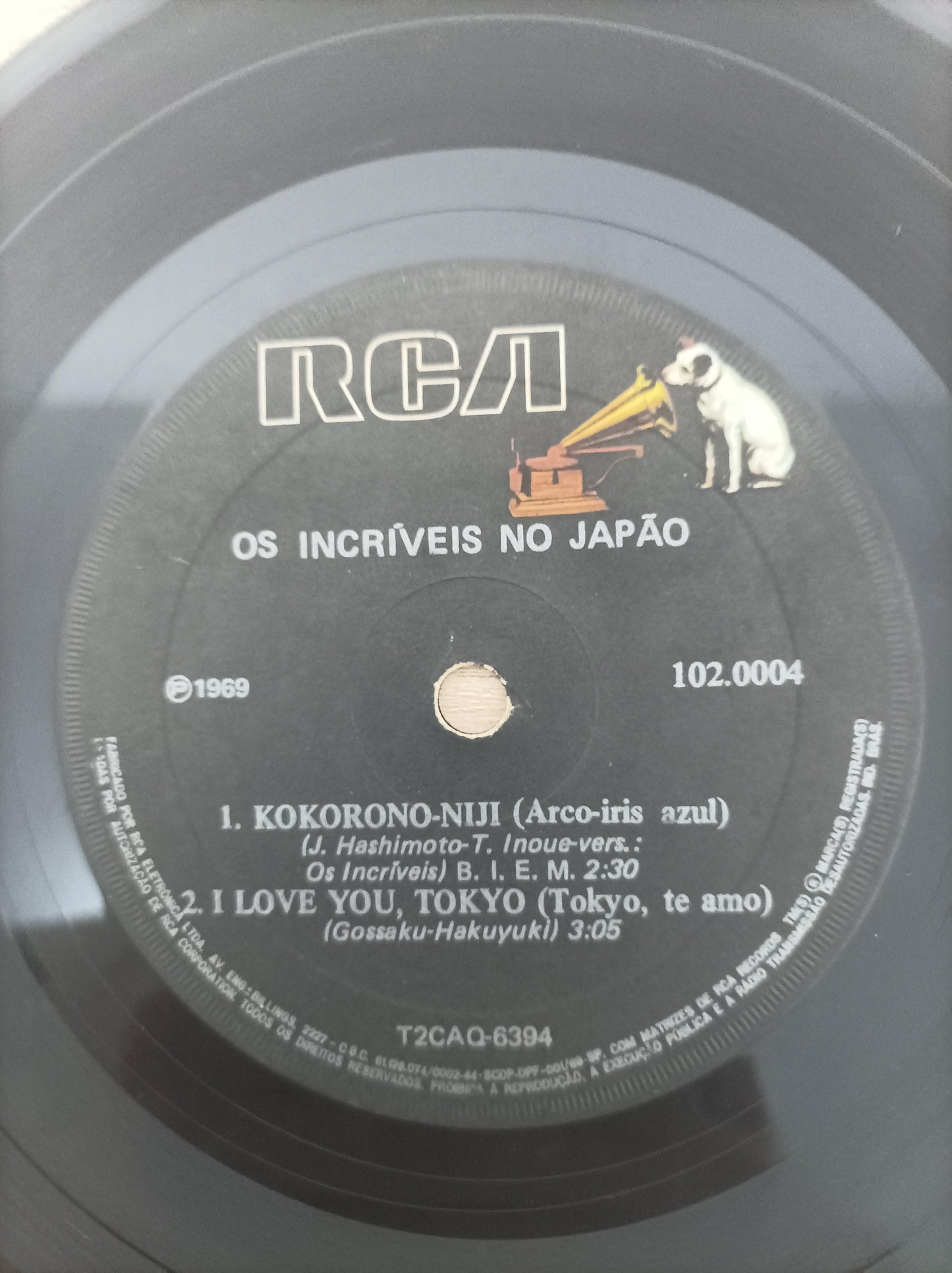 Compacto Vinil Os Incríveis No Japão