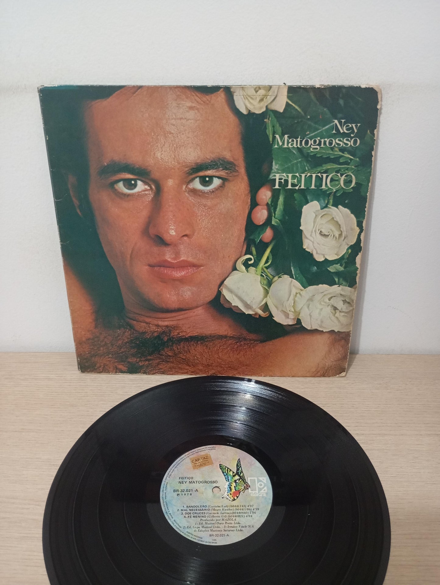 Lp Vinil Ney Matogrosso Feitiço Capa Dupla