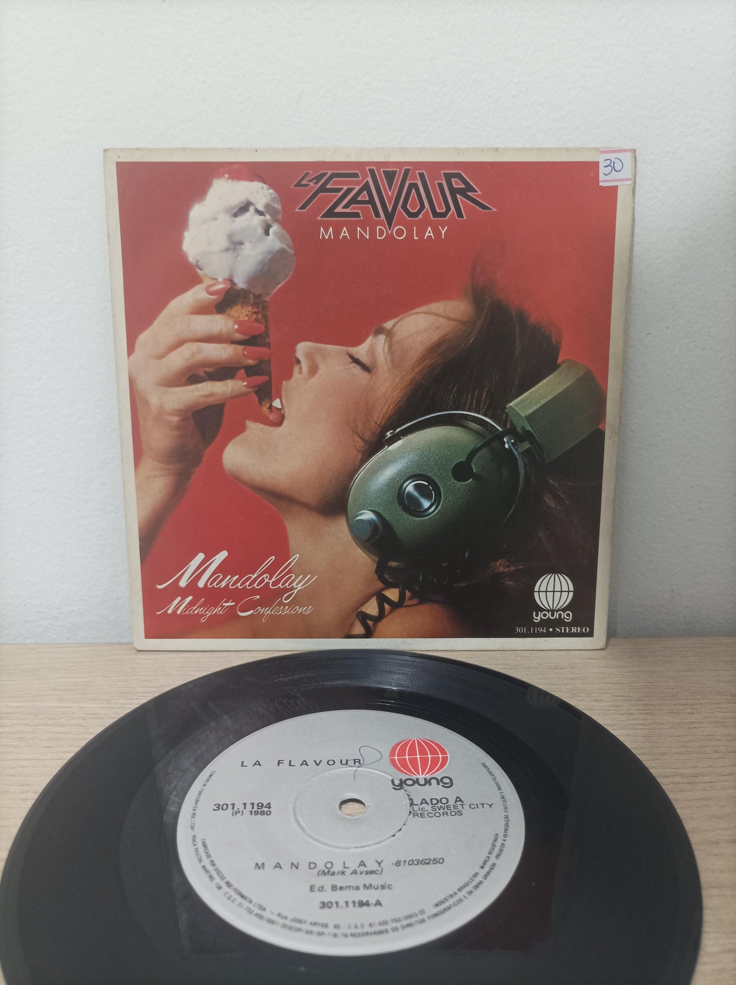 Compacto Vinil La Flavour Mandolay / Midnight Confessions