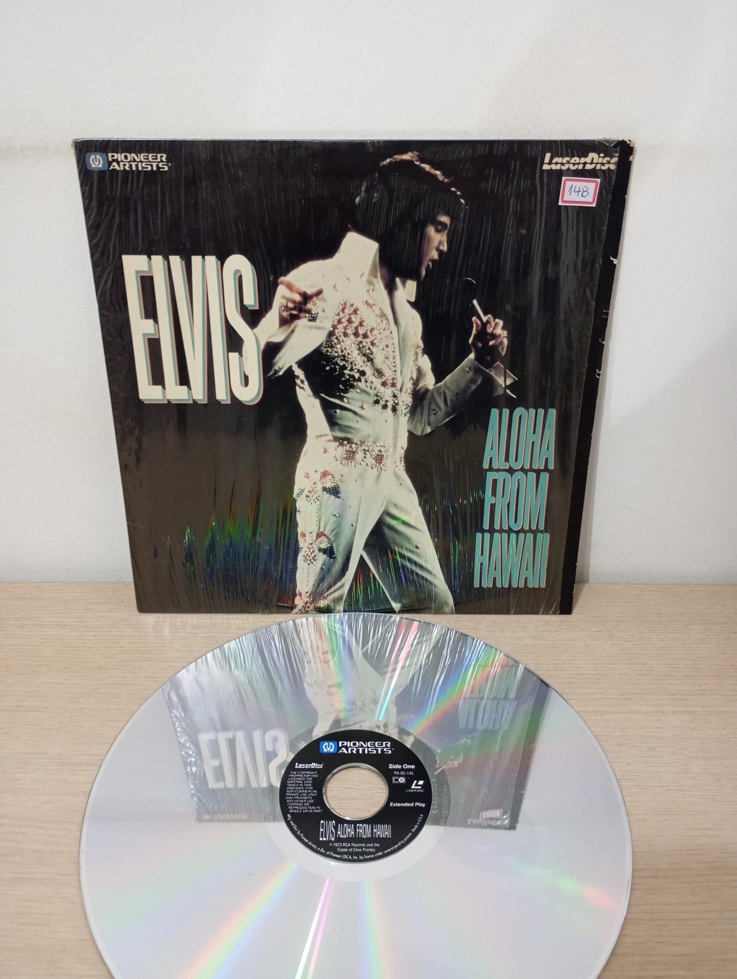 LD LaserDisc Elvis Presley Aloha From Hawaii Importado