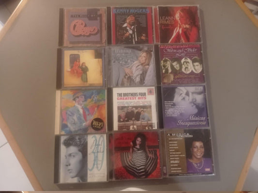 CD Lote 12 Unidades Pop Internacional