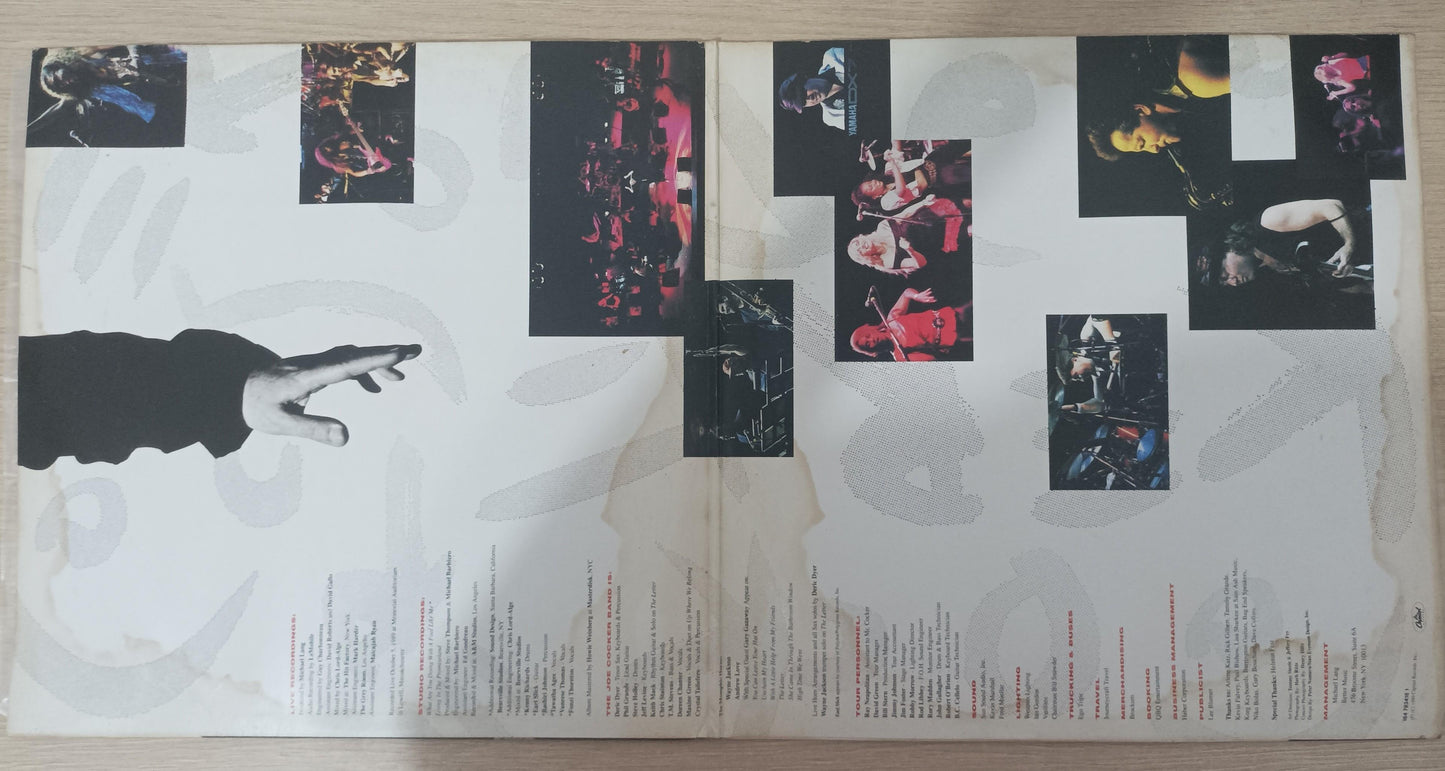 Disco Vinil Live Joe Cocker Duplo A