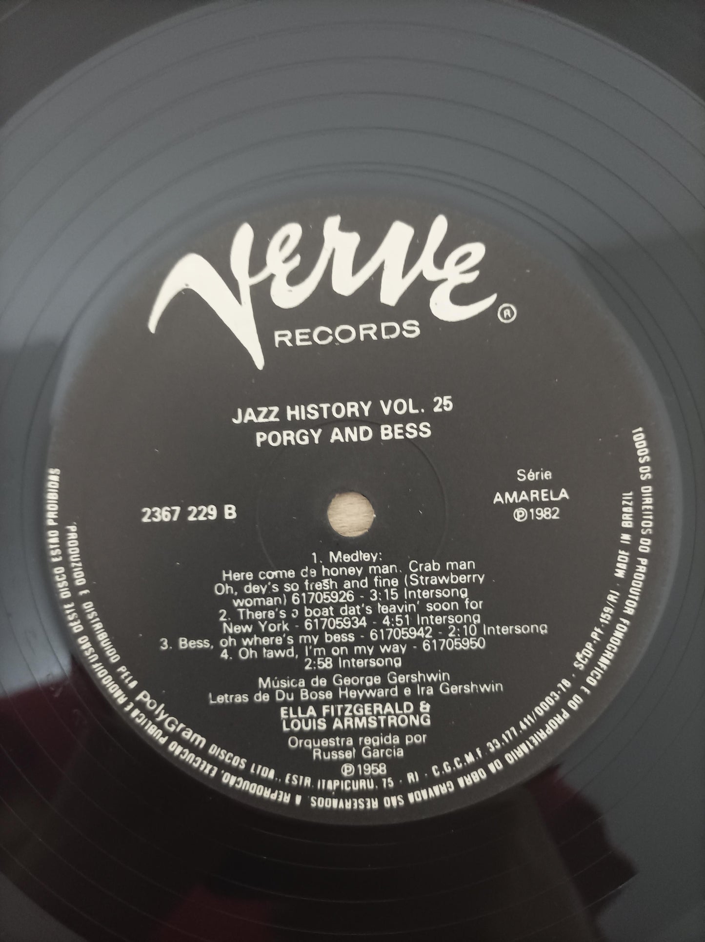 Lp Vinil Ella Fitzgerald Porgy & Bess Duplo