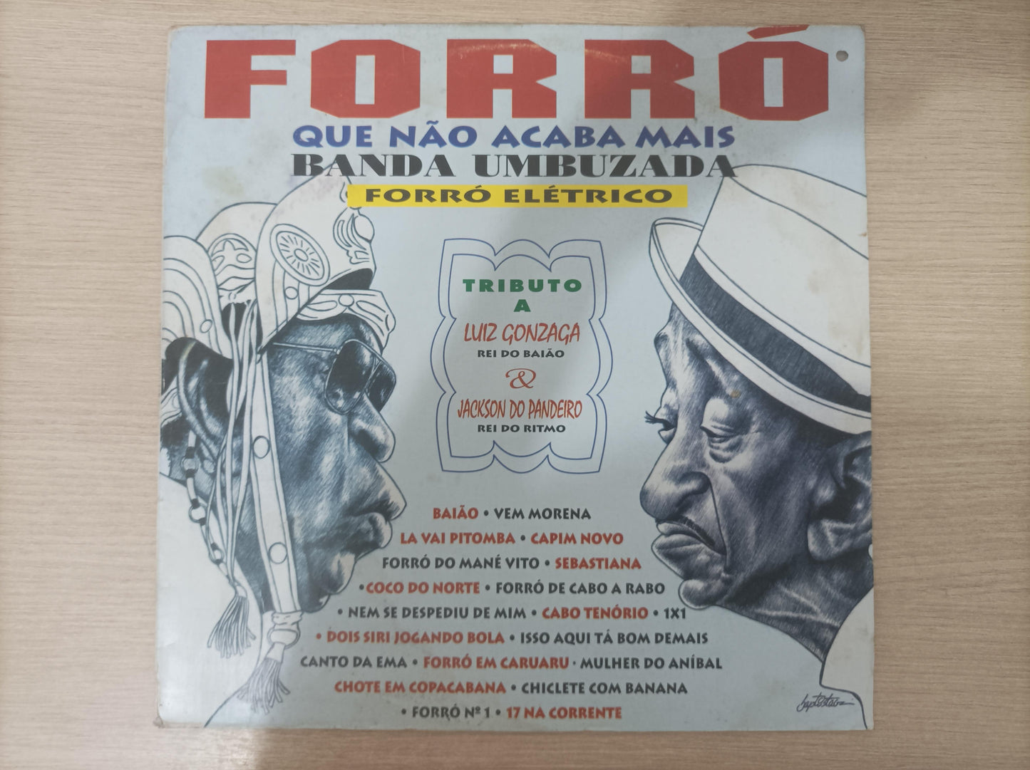 Lp Vinil Banda Umbuzada Forró Que Não Acaba Mais