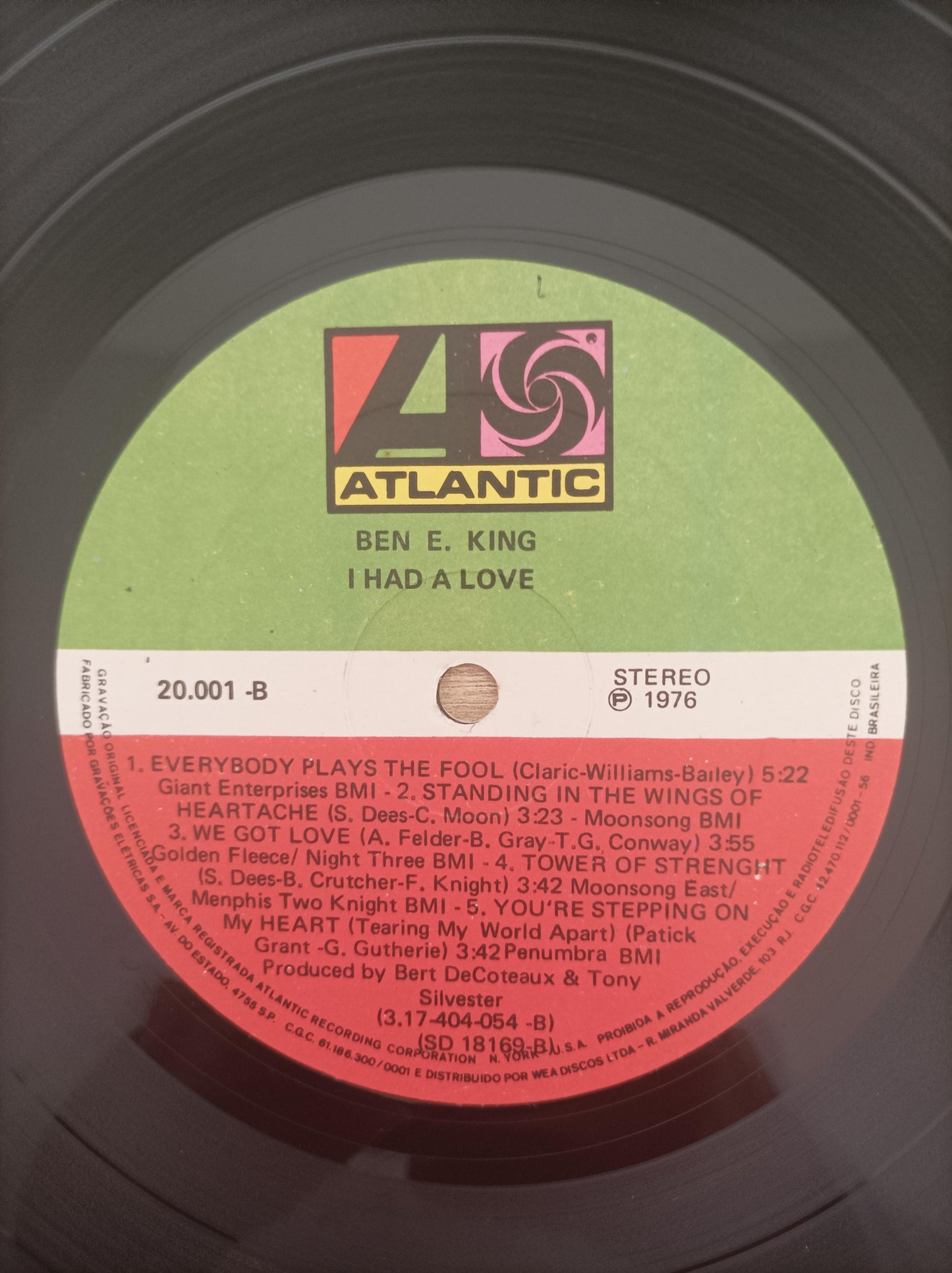 Lp Vinil Ben E. King I Had A Love