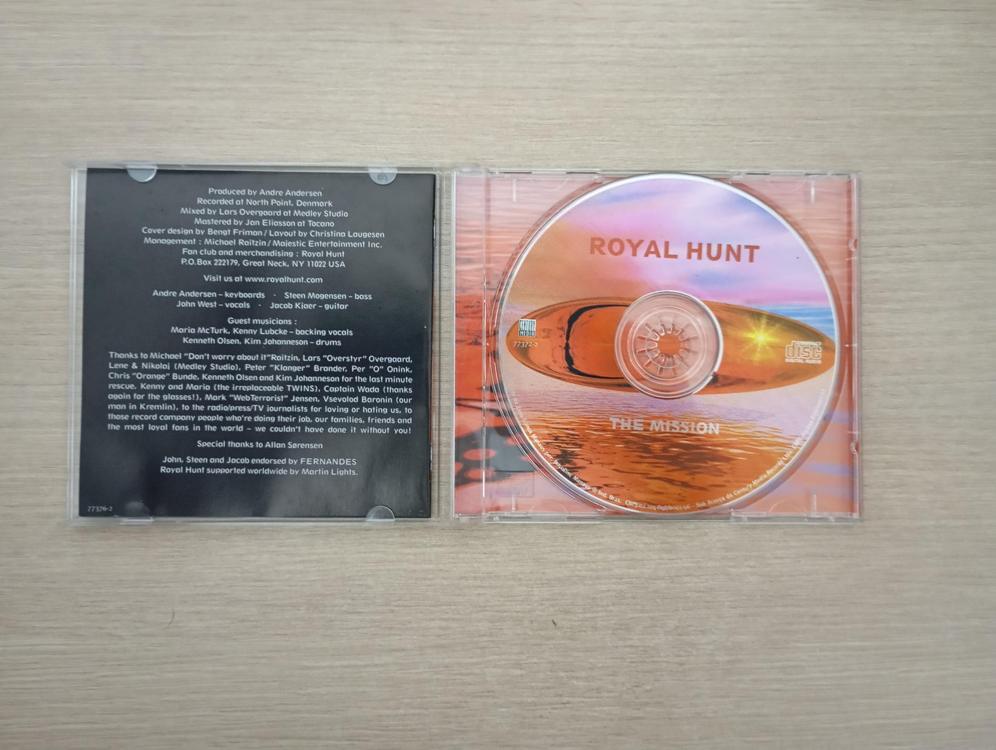 CD Royal Hunt The Mission