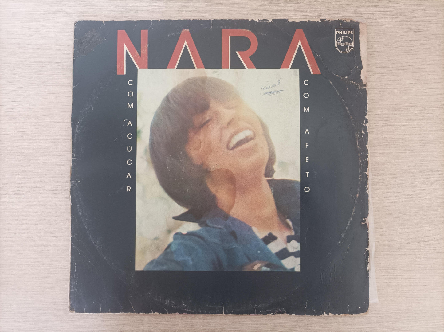Lp Vinil Nara Leão Com Açúcar Com Afeto