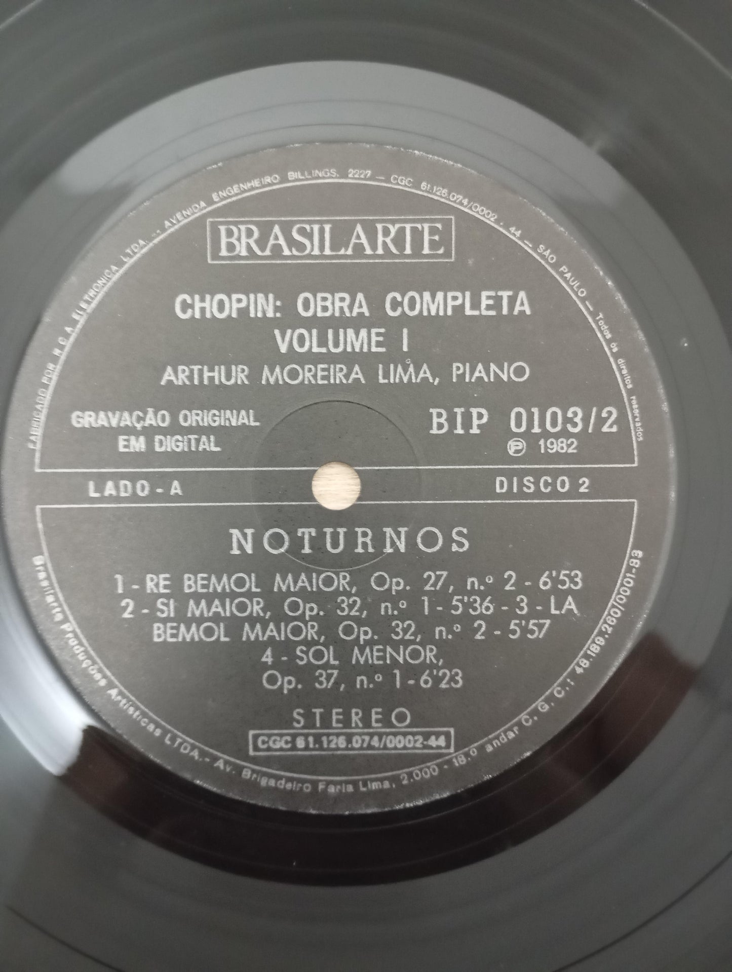 Lp Vinil Box Arthur Moreira Lima Chopin: 21 Noturnos, Leia