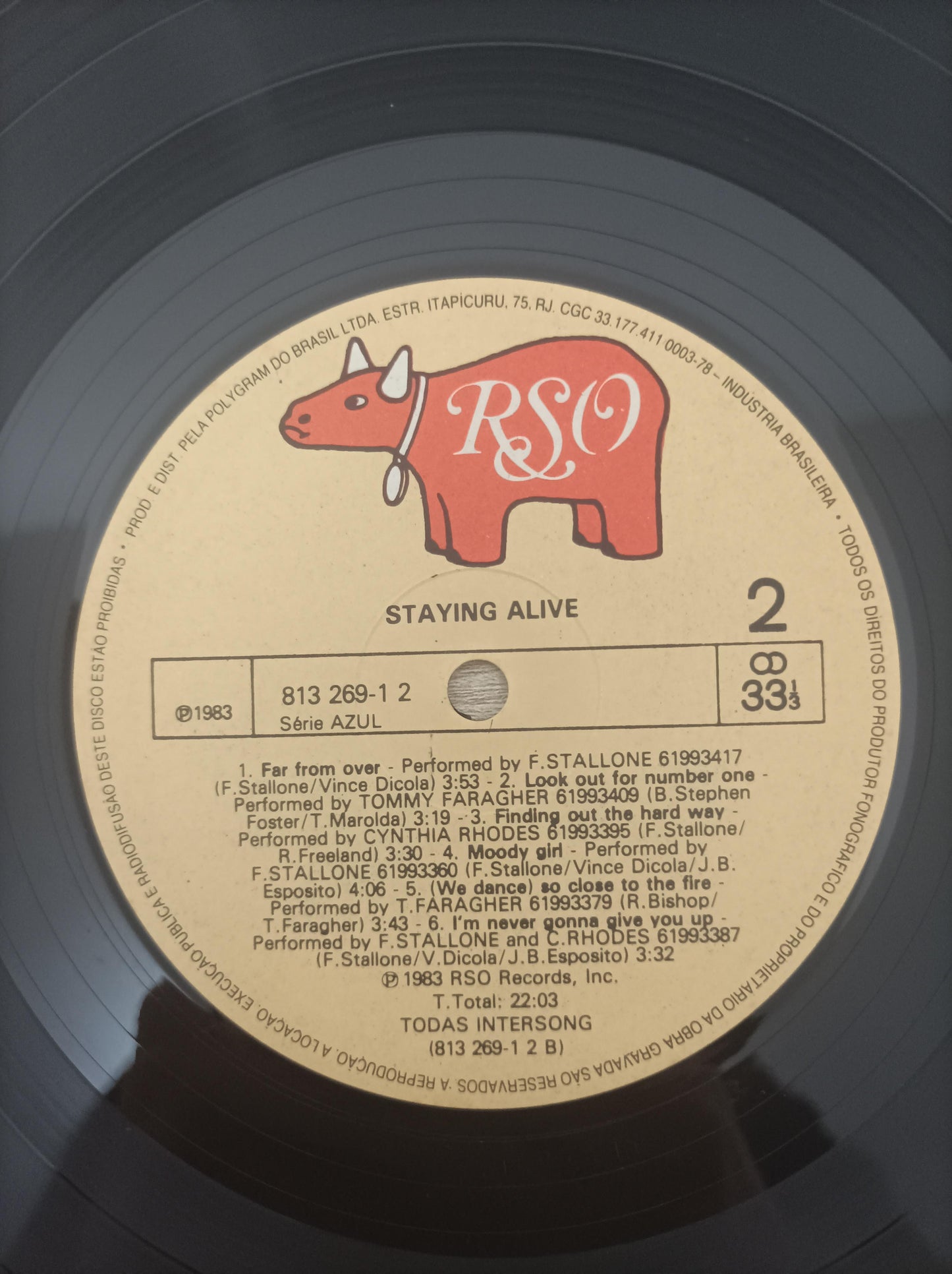 Lp Vinil Staying Alive
