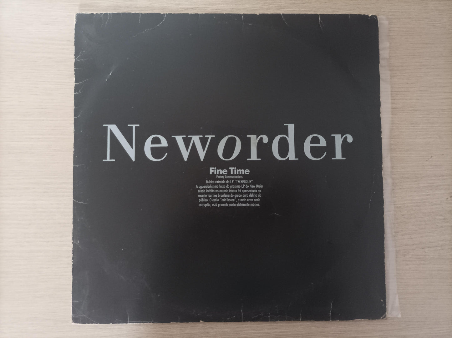 Lp Vinil New Order & U2 Fine Time / Angel Of Harlem