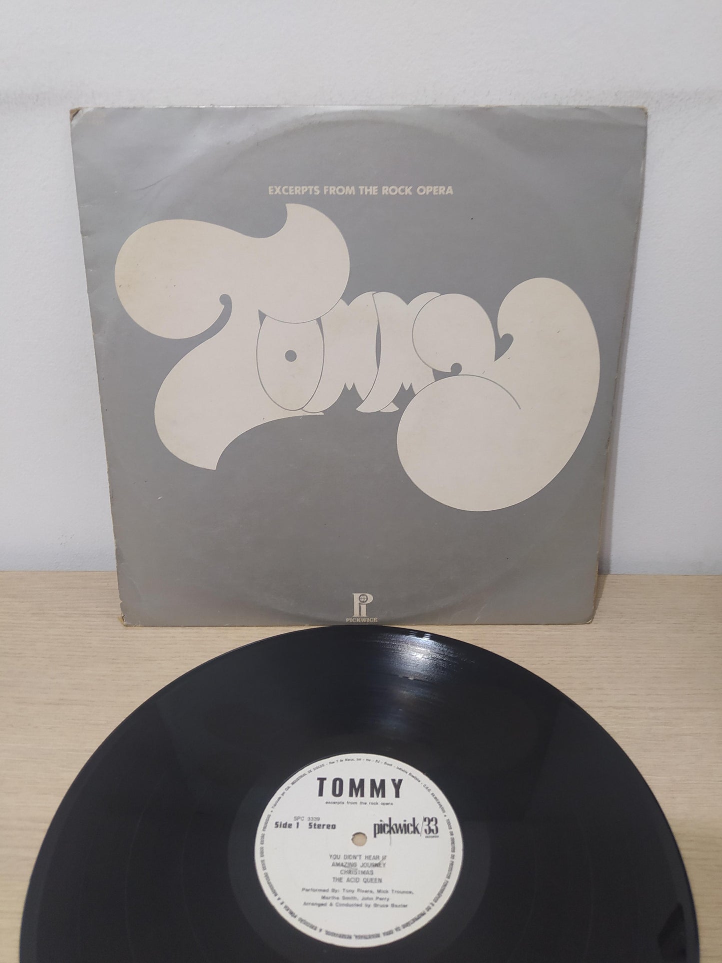 Disco Vinil Excerpts From The Rock Opera Tommy A