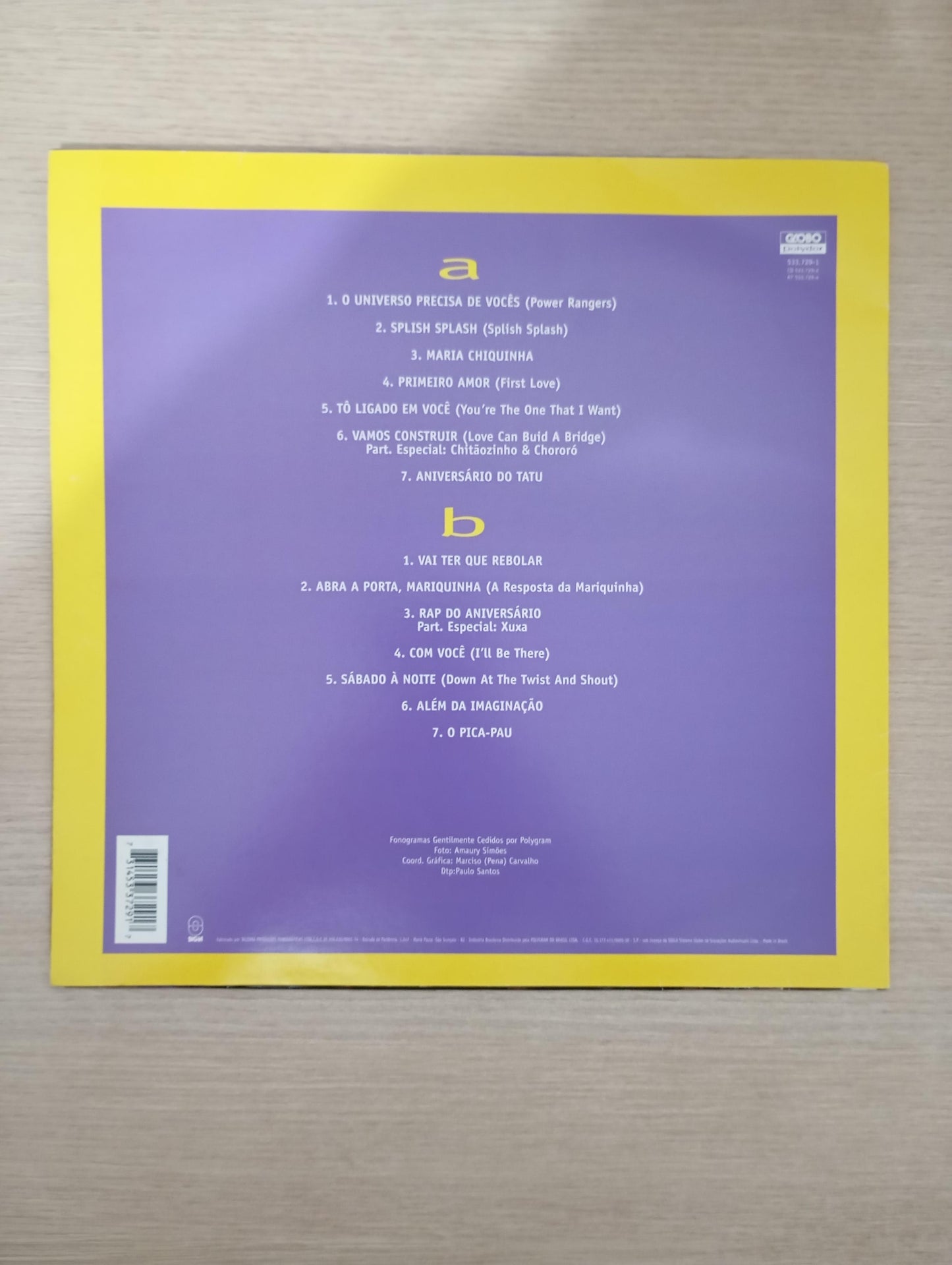 Lp Vinil Sandy & Junior Os Grandes Sucessos De Sandy & JR