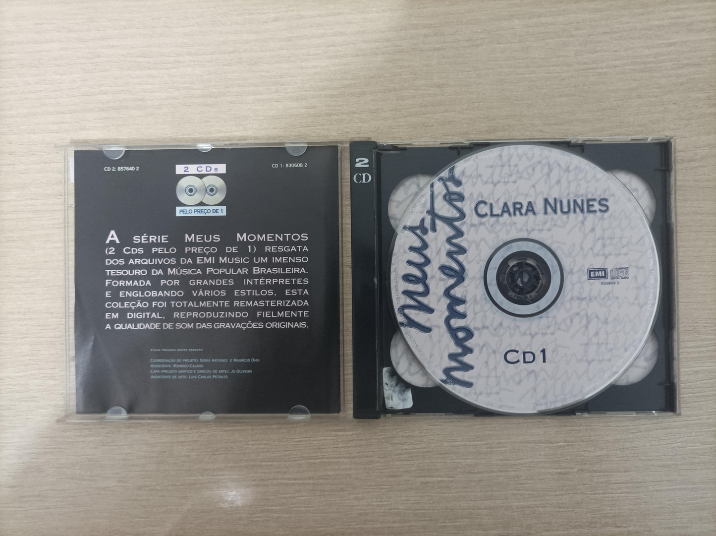 CD Clara Nunes Meus Momentos Duplo