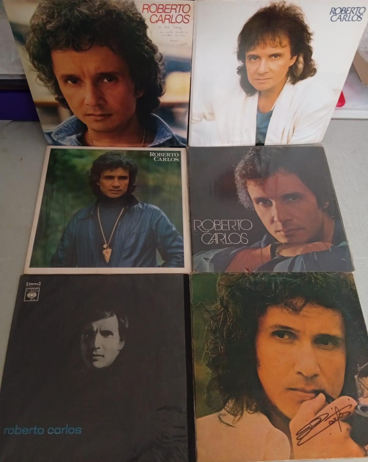 Lp Vinil Lote 6 Unidades Roberto Carlos