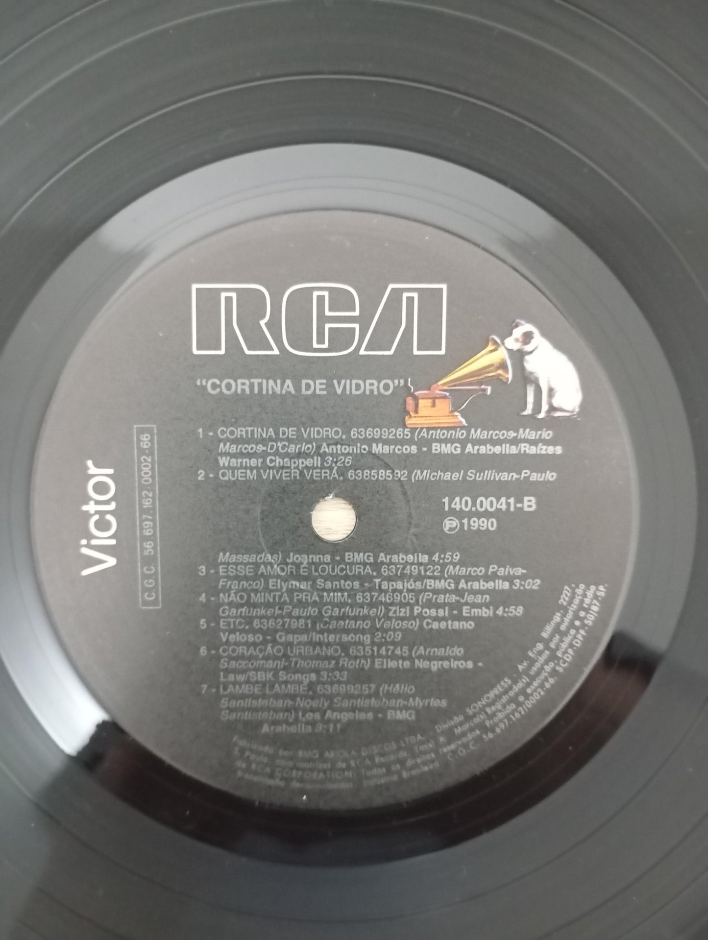 Lp Vinil Cortina De Vidro - Trilha Sonora Nacional