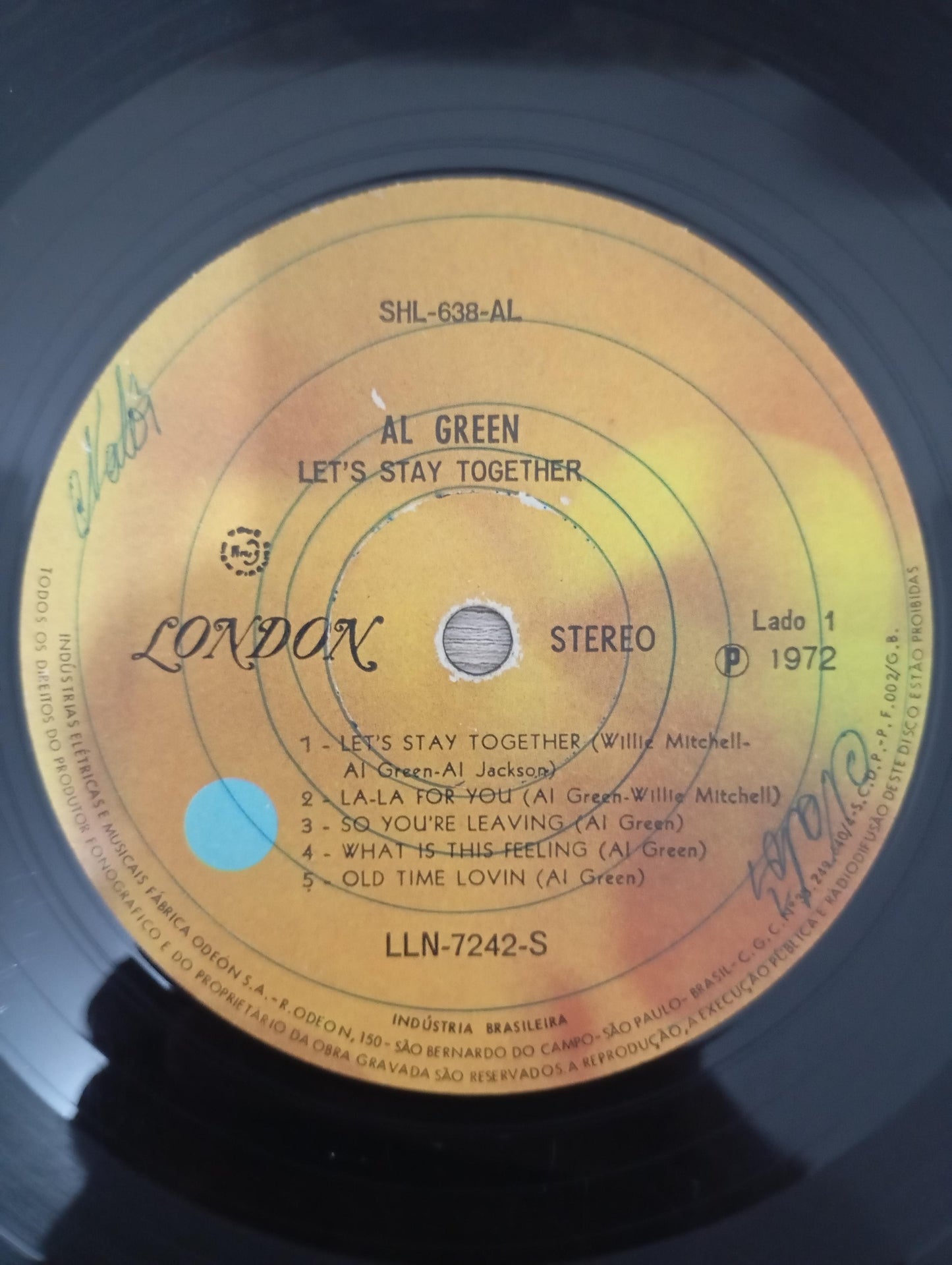 Lp Vinil Al Green Let's Stay Together