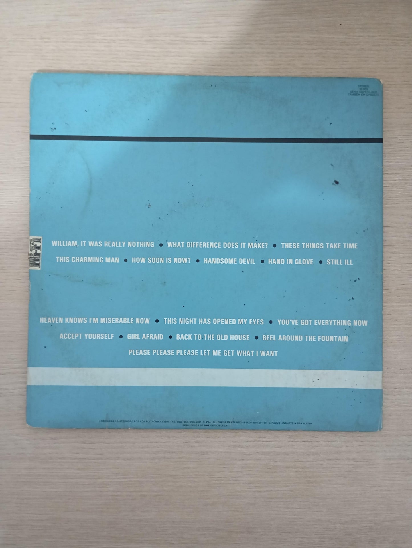 Lp Vinil The Smiths Hatful Of Hollow Capa Dupla Com Encarte