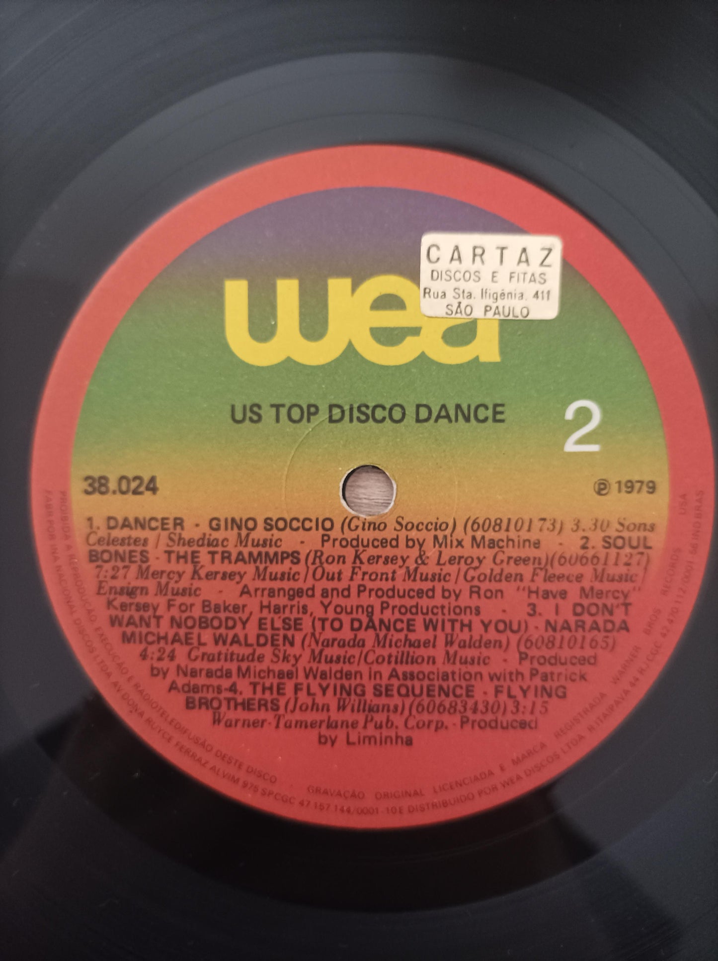Lp Vinil US Top Disco Dance