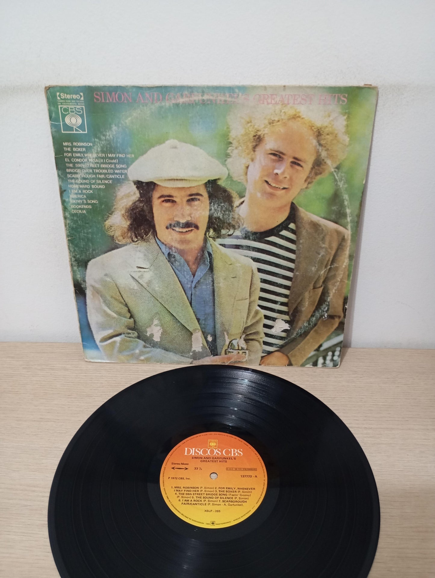 Disco Vinil Greatest Hits Simon & Garfunkel A