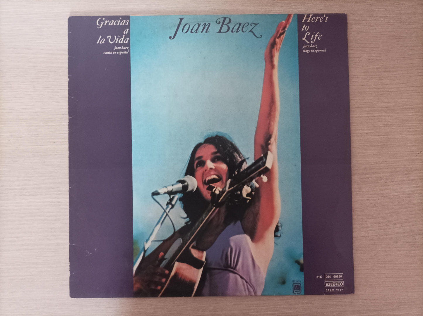 Lp Vinil Joan Baez Gracias A La Vida