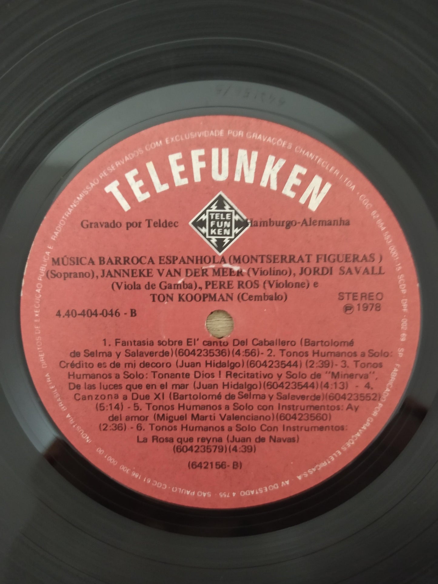 Lp Vinil Música Baroca Española