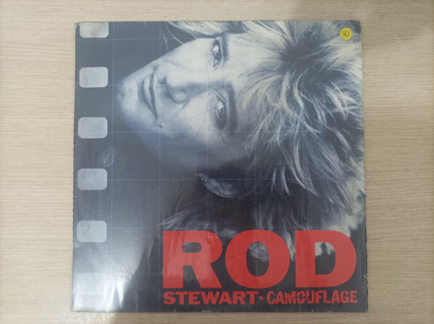 Lp Vinil Rod Stewart Camouflage
