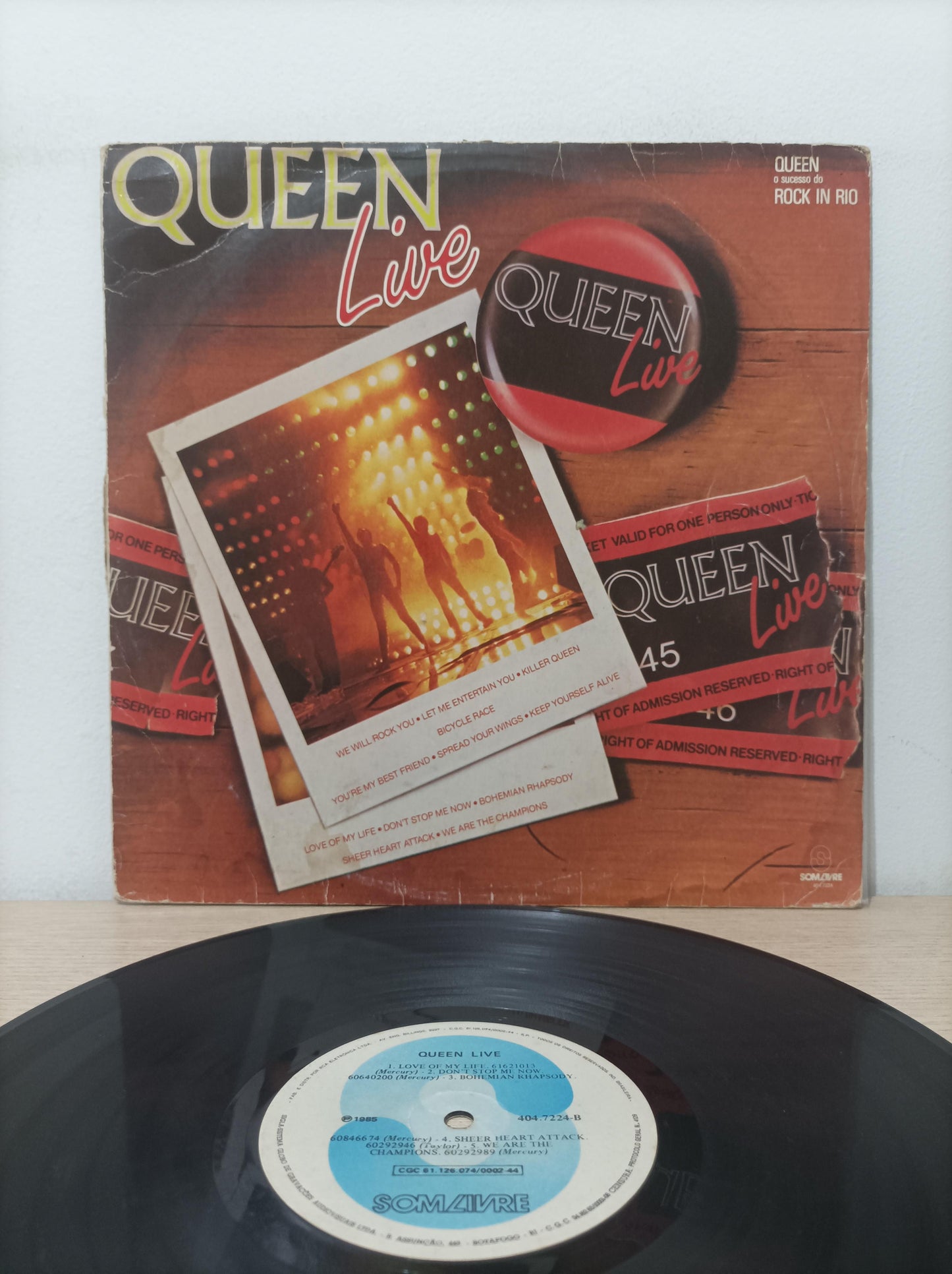 Lp Vinil Queen Live
