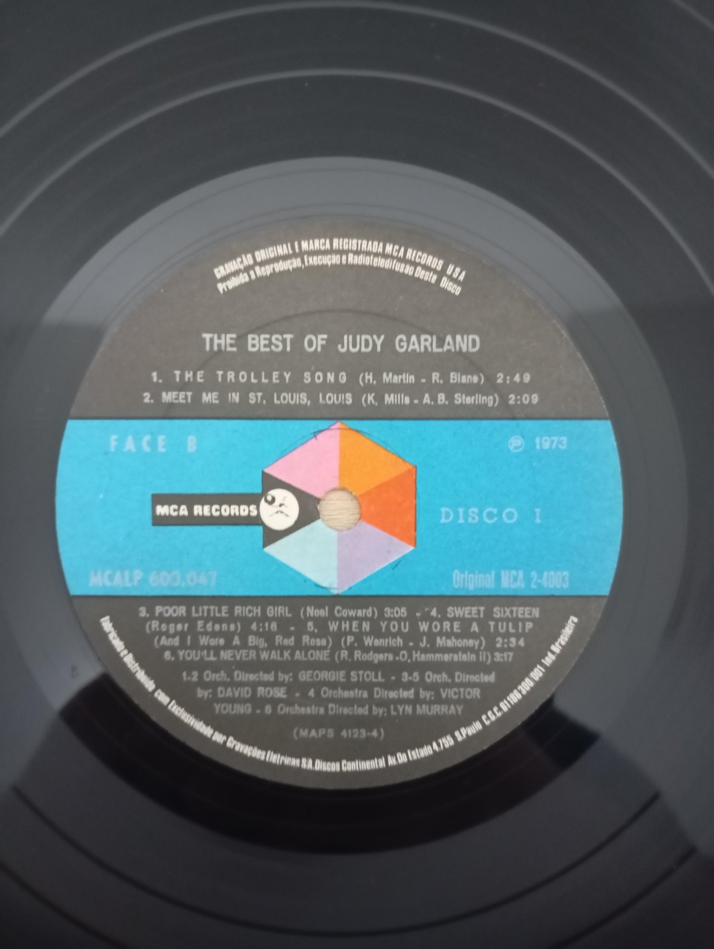 Lp Vinil Judy Garland The Best Of Judy Garland Duplo