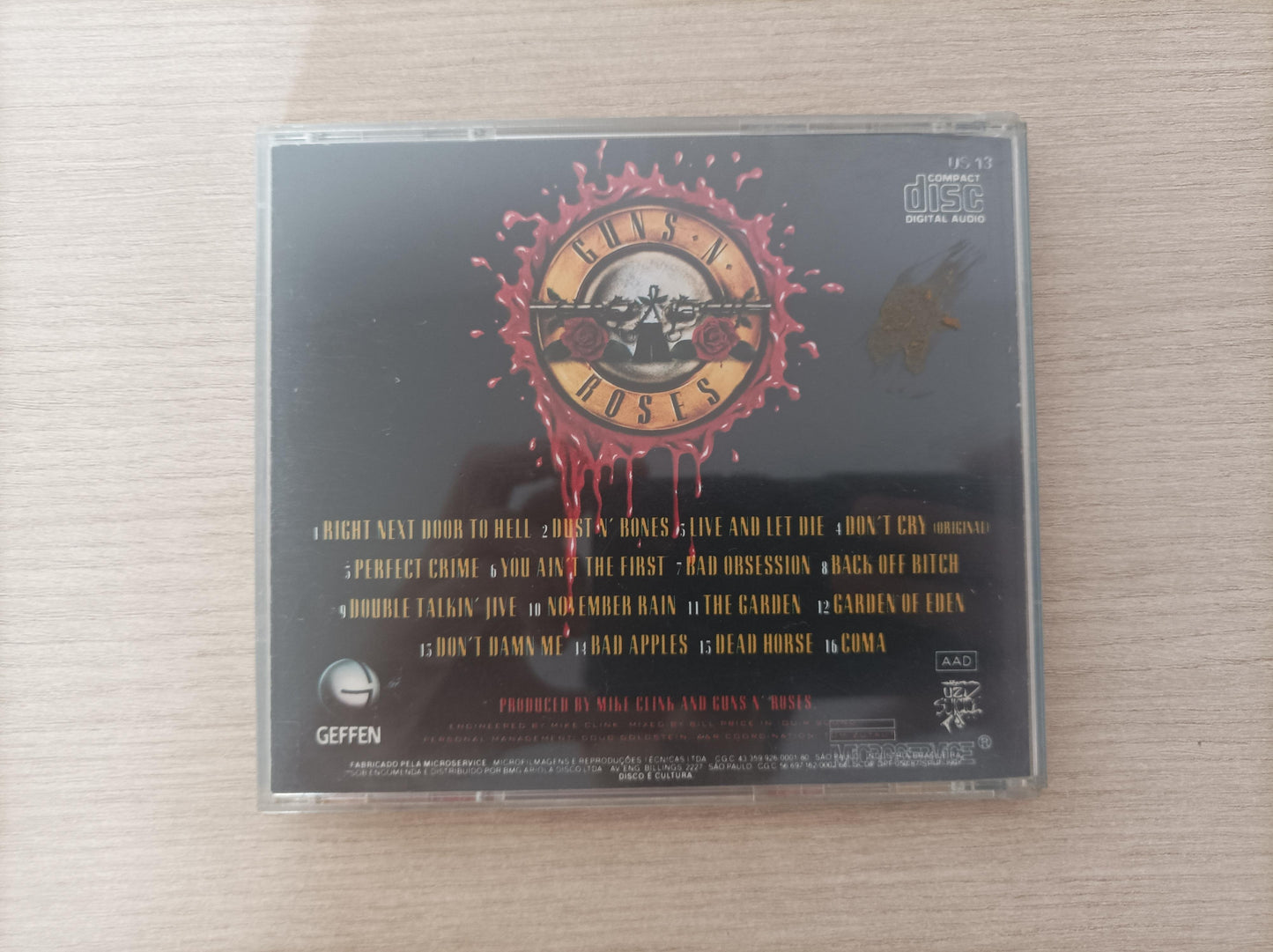 CD Guns N' Roses Use Your Illusion I