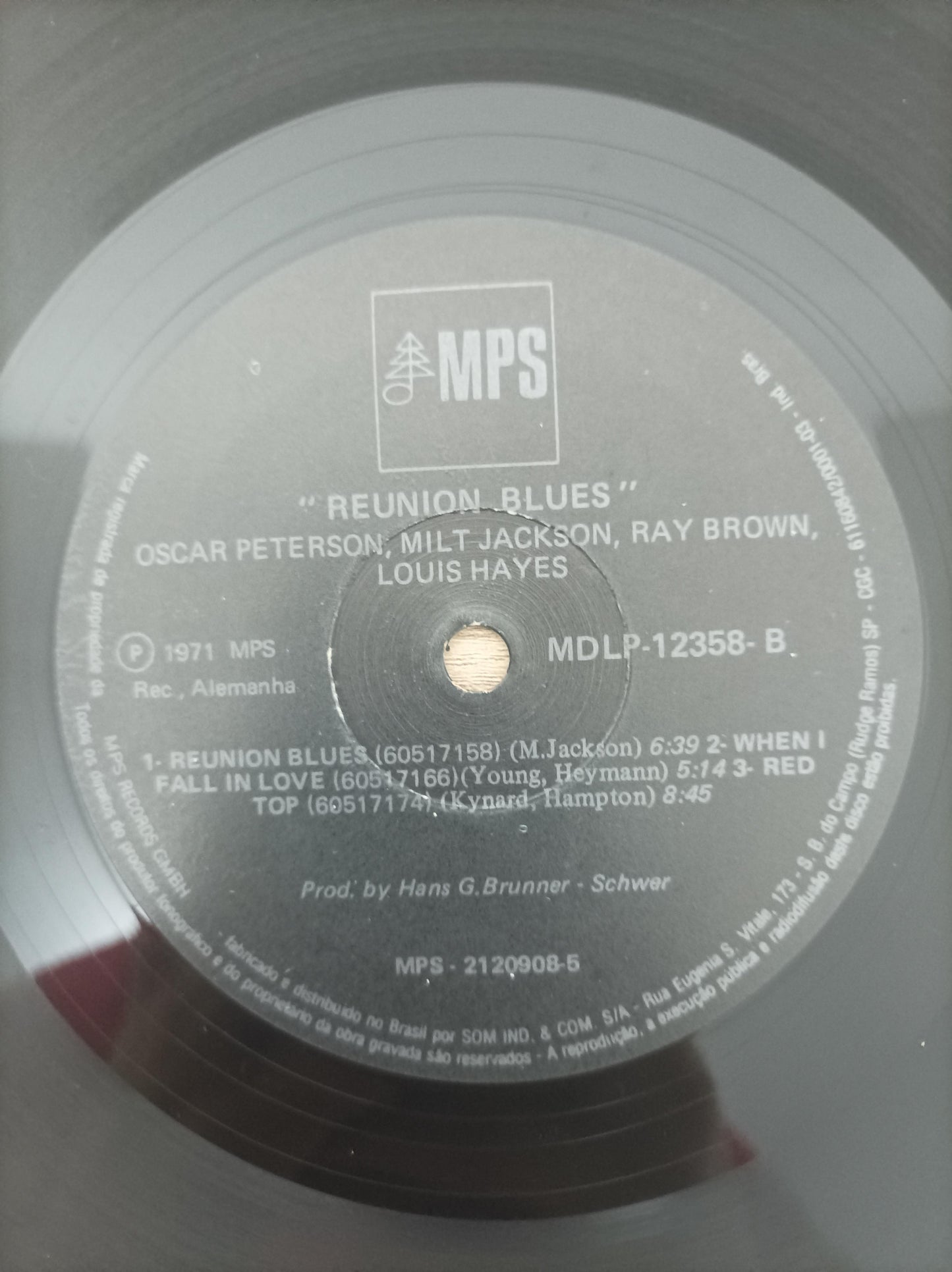 Lp Vinil Oscar Peterson Reunion Blues Capa Dupla