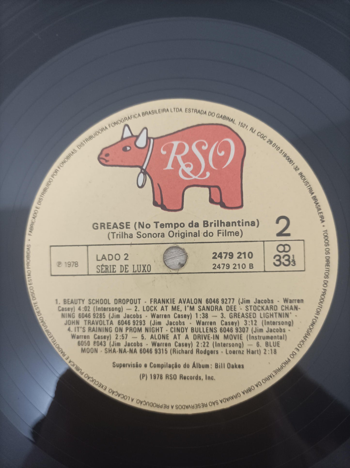 Lp Vinil Grease Nos Tempos da Brilhantina Duplo