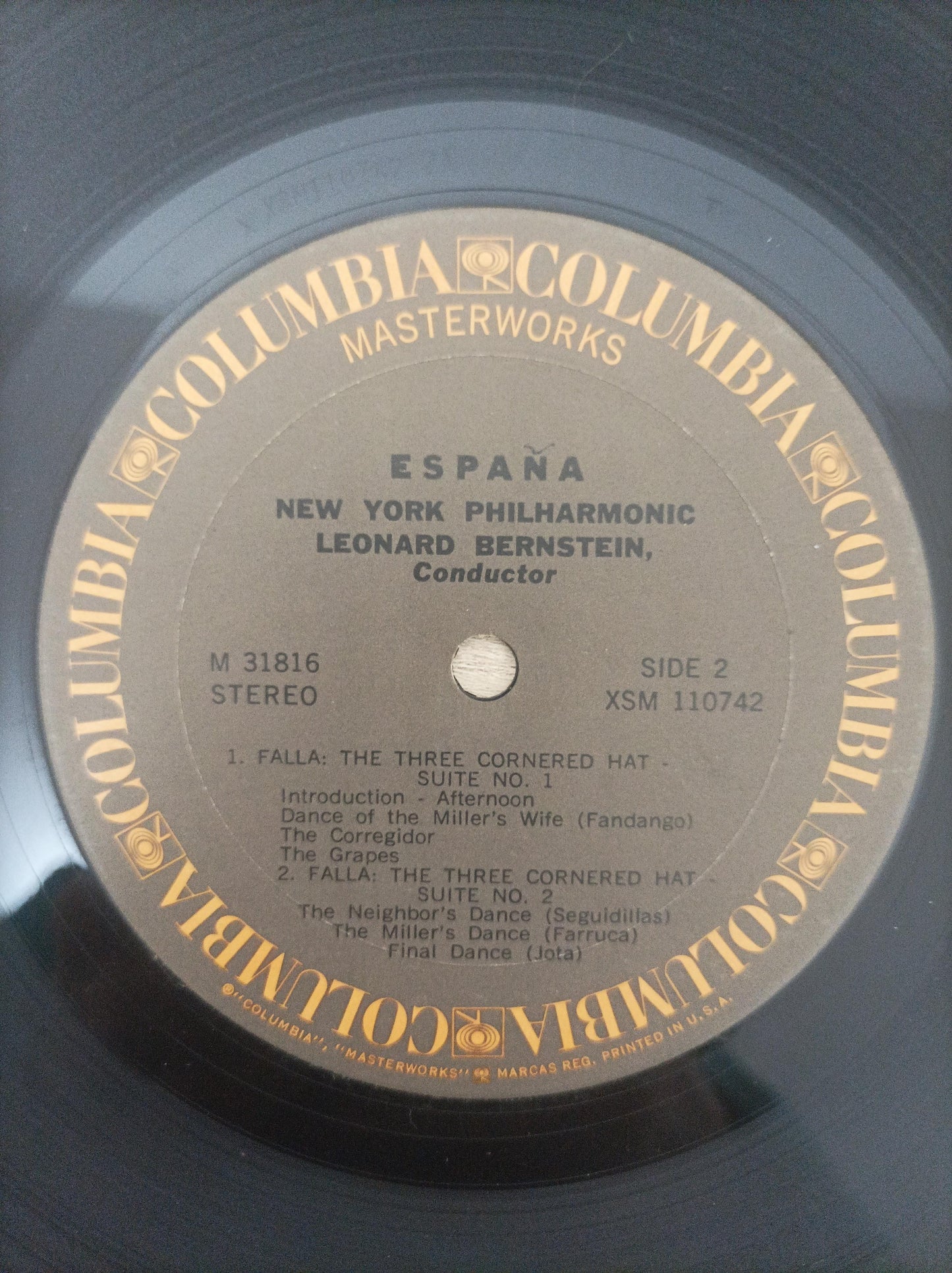 Lp Vinil Leonard Bernstein España Importado