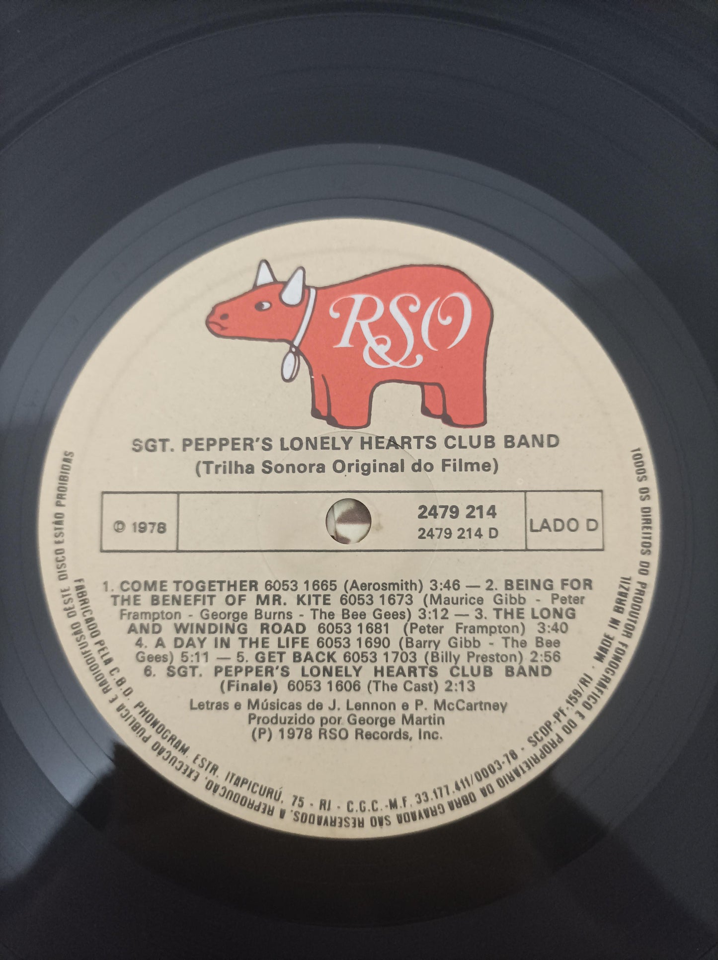 Lp Vinil Sgt Peppers Lonely Hearts Club Band Duplo C Encarte