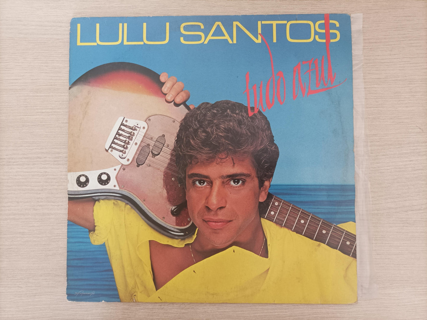 Lp Vinil Lulu Santos Tudo Azul Com Encarte