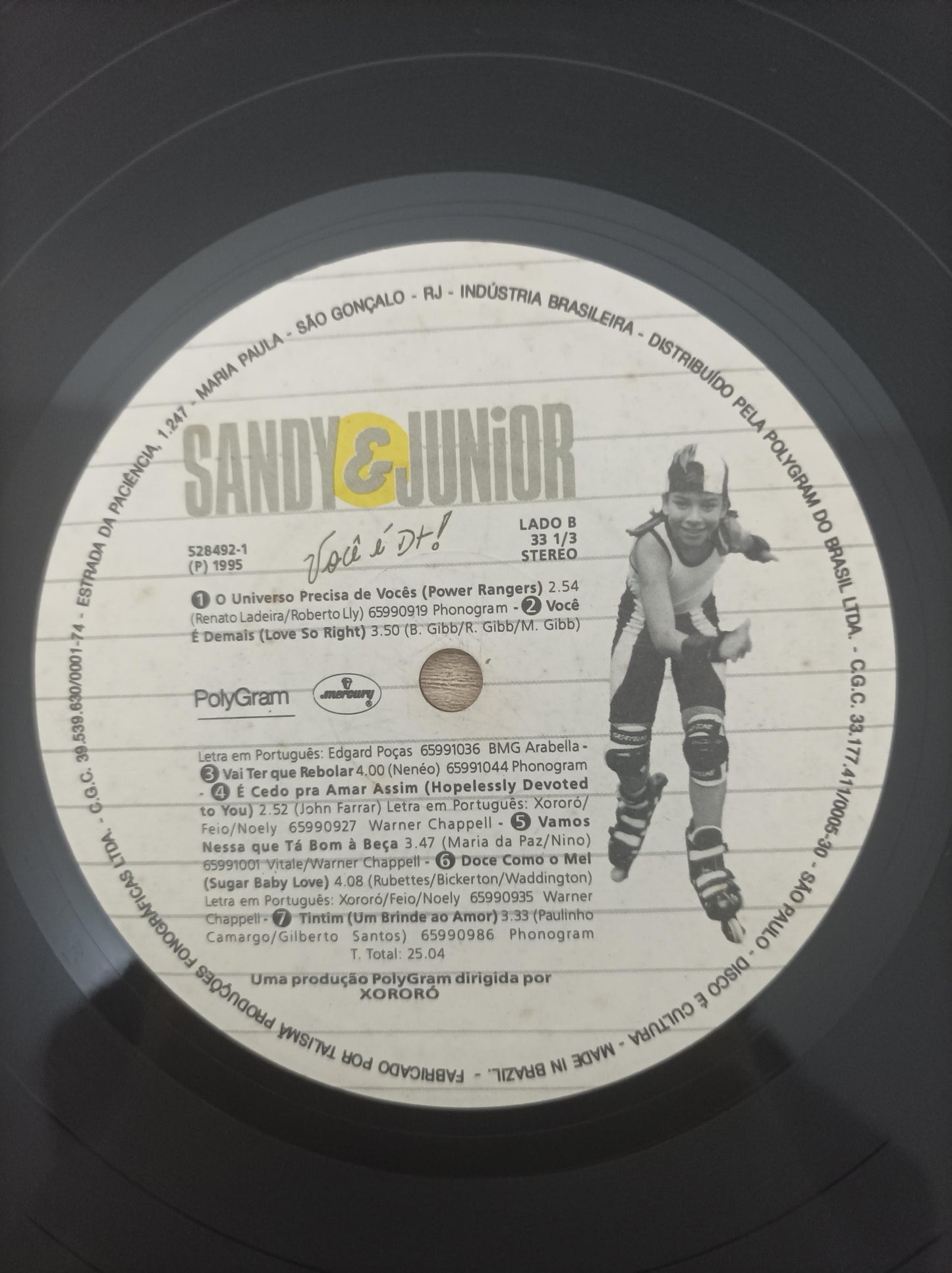 Lp Vinil Sandy & Junior Você É D+!